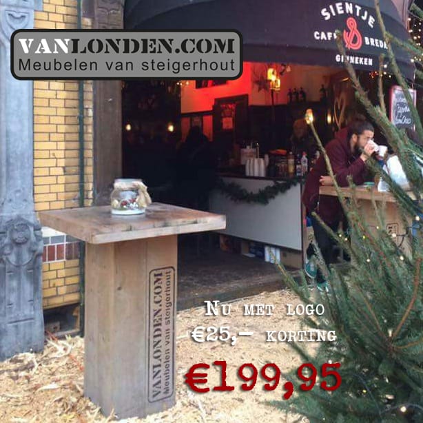 Steigerhouten statafel Arno