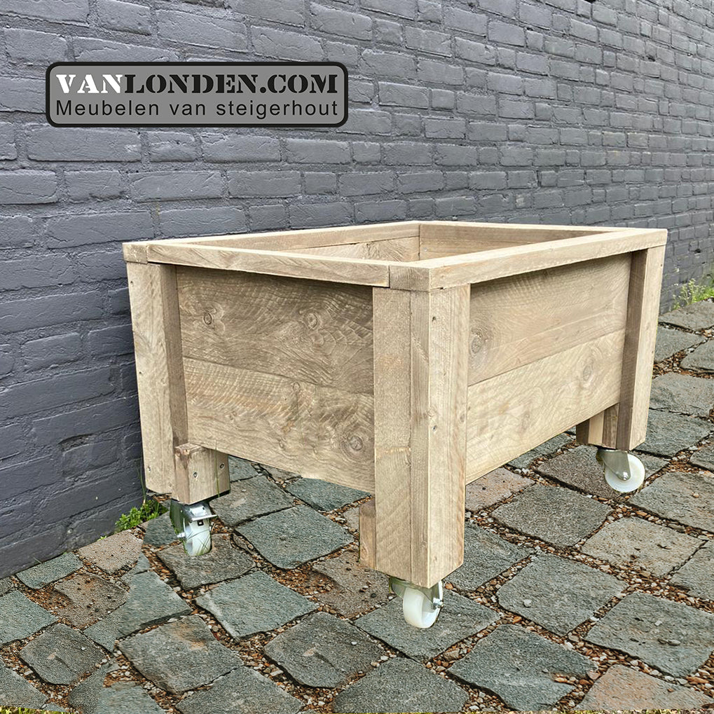 Steigerhouten bloembak / plantenbak Ward