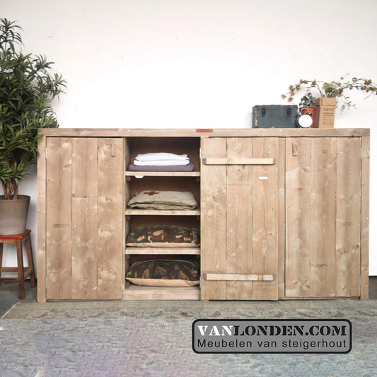 Steigerhouten dressoir Midas