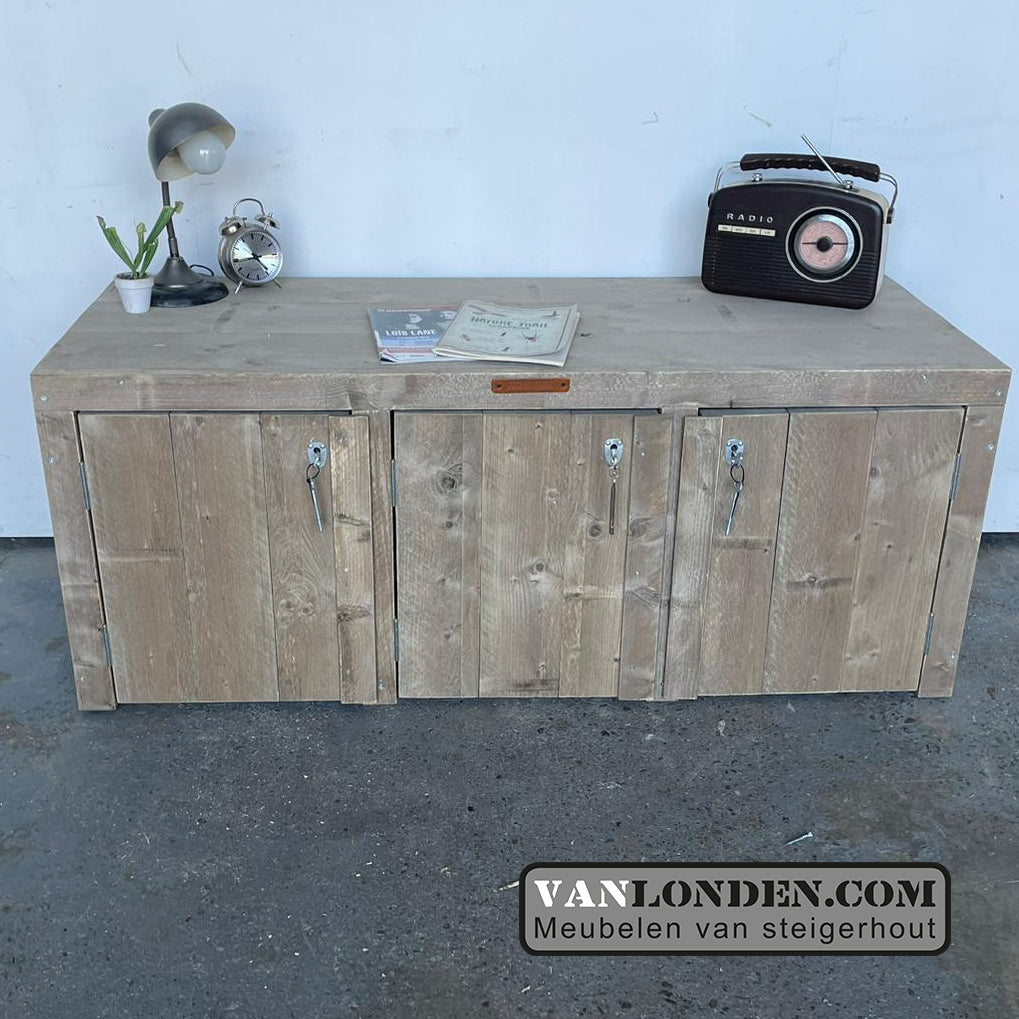 Steigerhouten dressoir Nilu