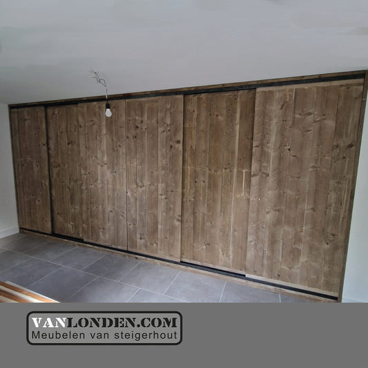 Steigerhouten kastenwand Gerda