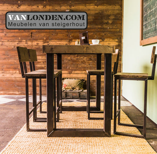 Industriële tafel Kjeld