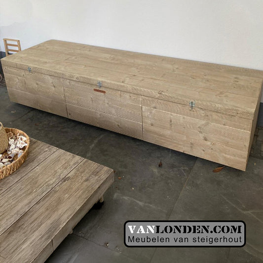 Steigerhouten tuinkist Tara