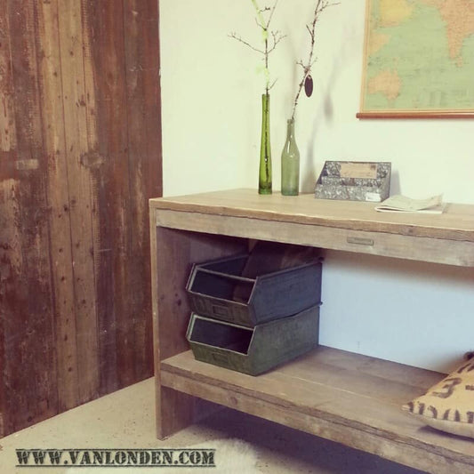 Steigerhouten side table Anouk