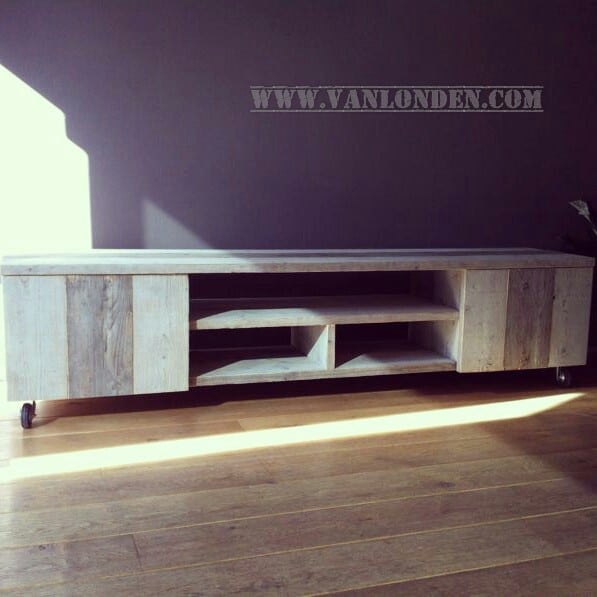 Steigerhouten tv-meubel Jip