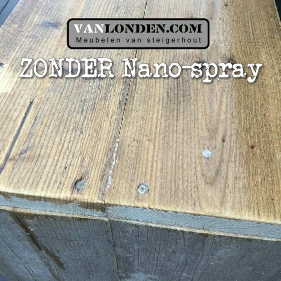 Steigerhouten bloembak / plantenbak Onno