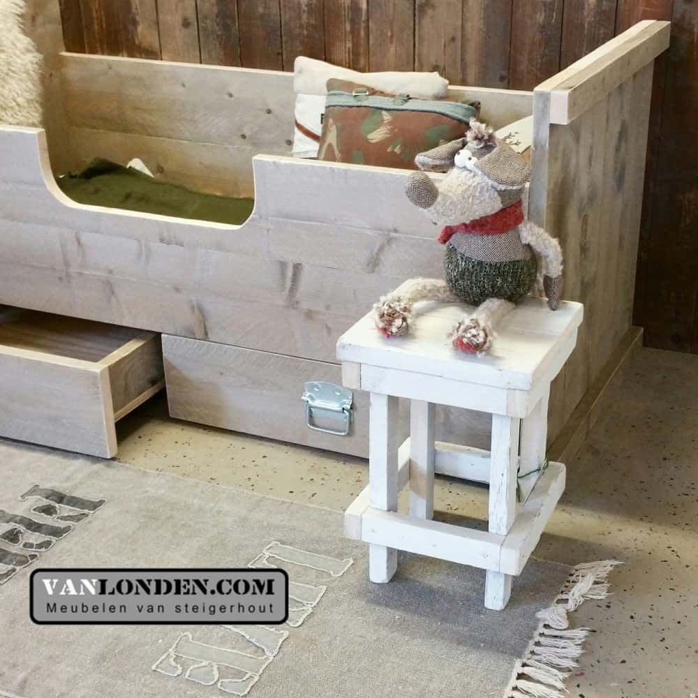 Steigerhouten kinderbed Jesper