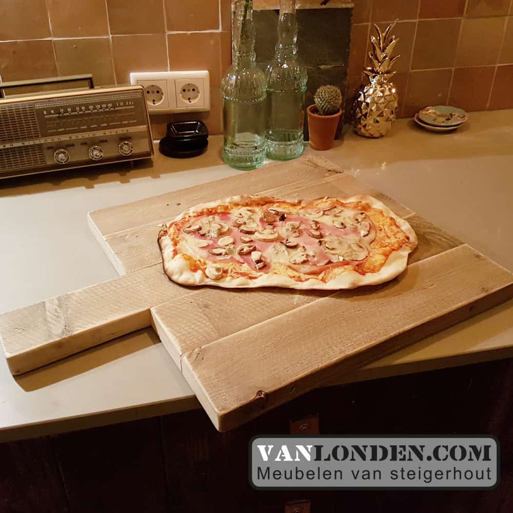 Steigerhouten pizza serveerplank