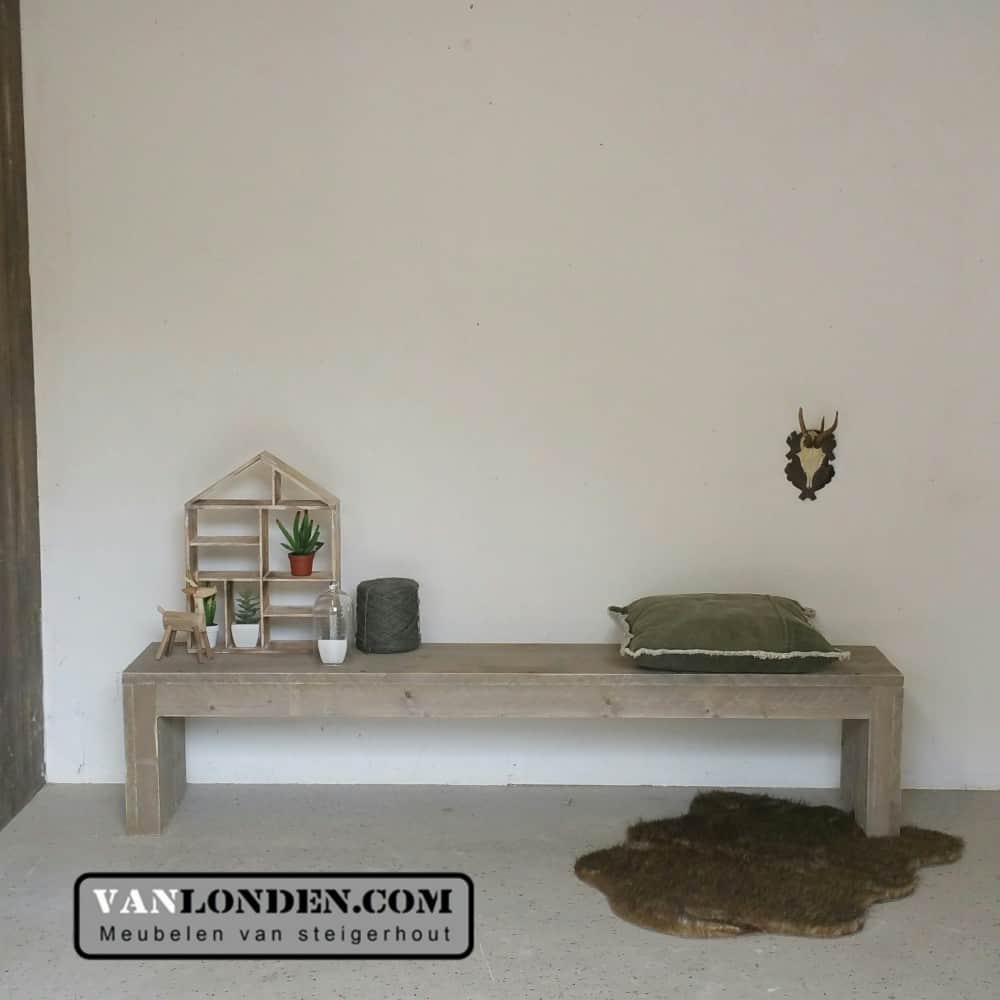 Steigerhouten side table - bankje Sonja