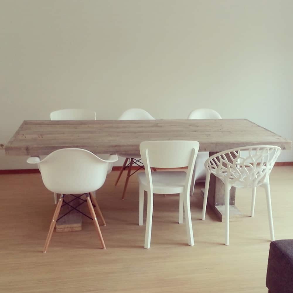 Steigerhouten tafel Indy