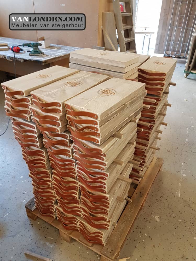 Steigerhouten Tapas-kaas plank Joas