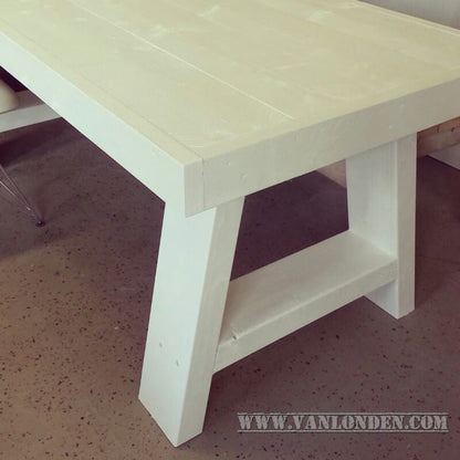 Steigerhouten tafel Dylan