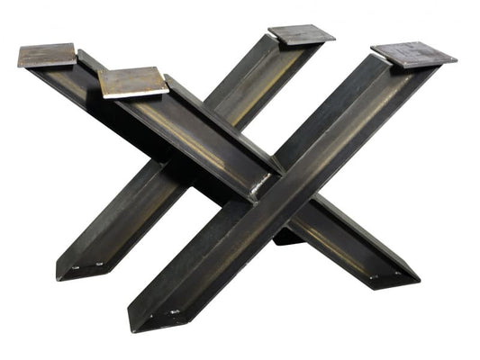 Tafel onderstel stalen kruis H balk Nathan
