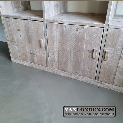 Steigerhouten kast Rocky