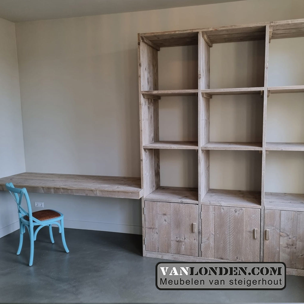 Steigerhouten kast Rocky