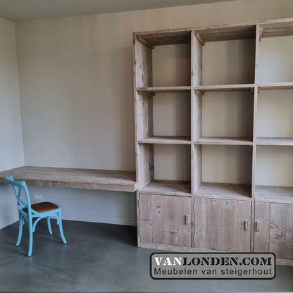 Steigerhouten kast Rocky