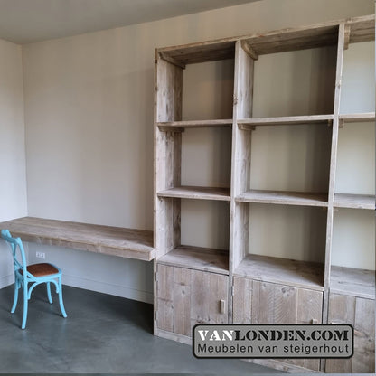 Steigerhouten kast Rocky