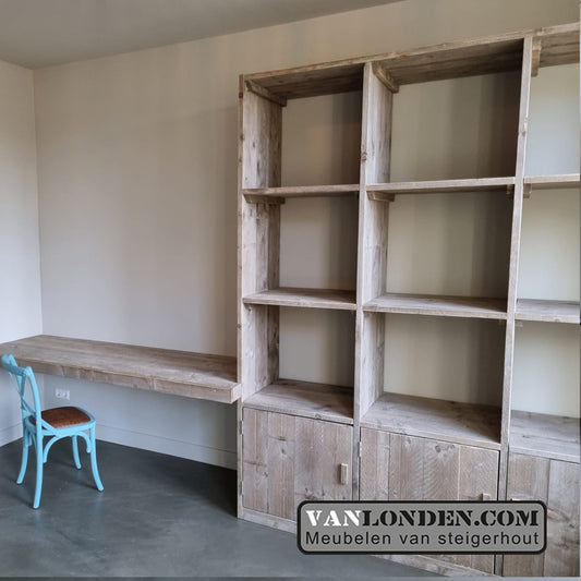 Steigerhouten kast Rocky