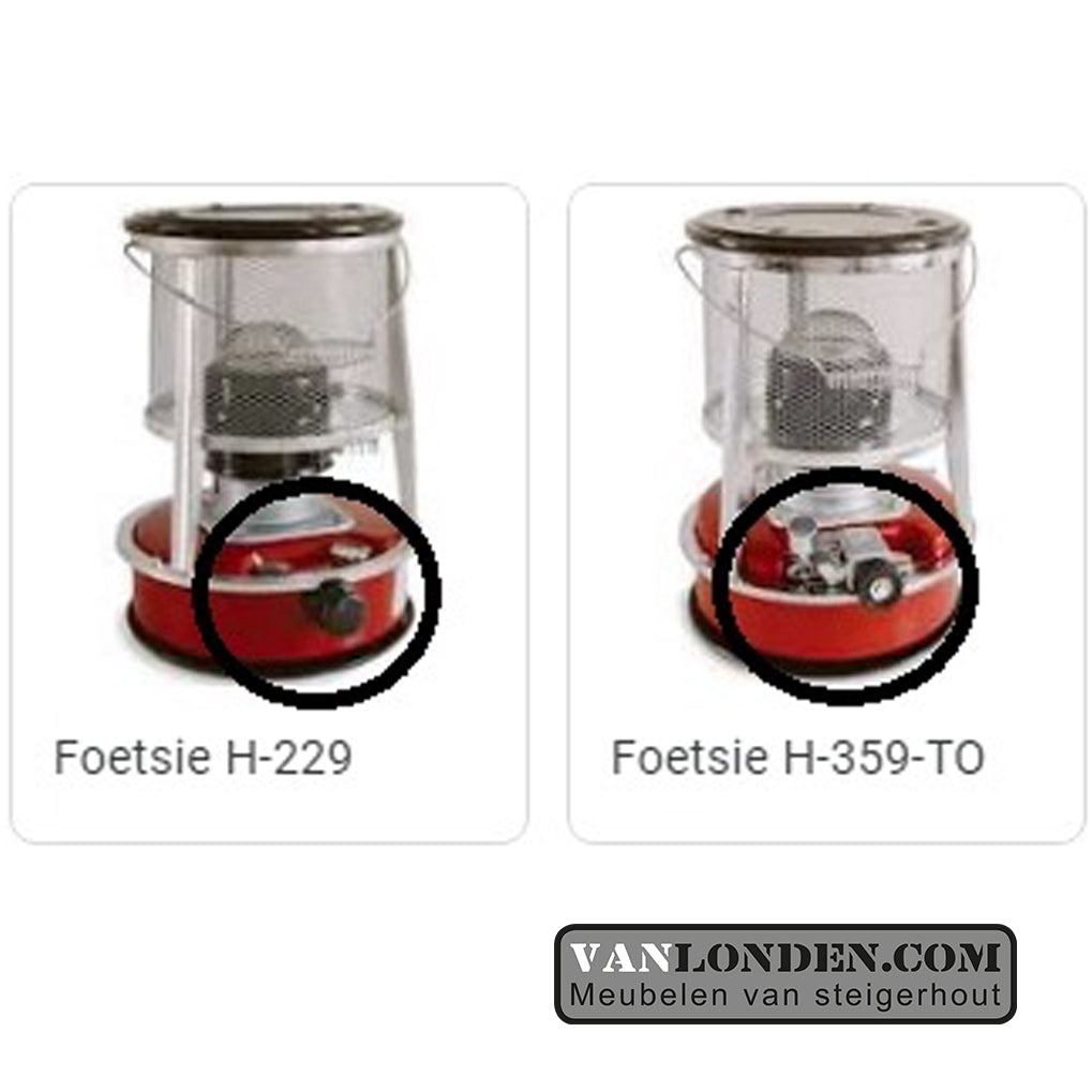 Petroleum kachel  Foetsie H-359-TO