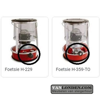 Petroleum kachel  Foetsie H-359-TO