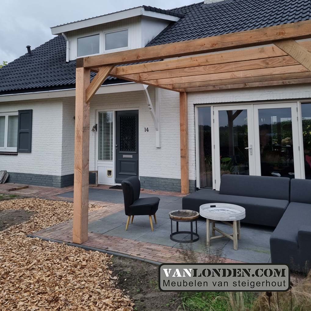 Steigerhout pergola Valesca