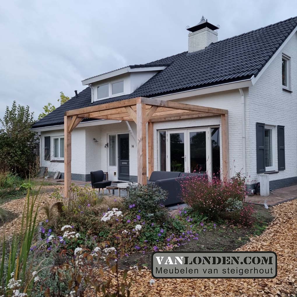 Steigerhout pergola Valesca