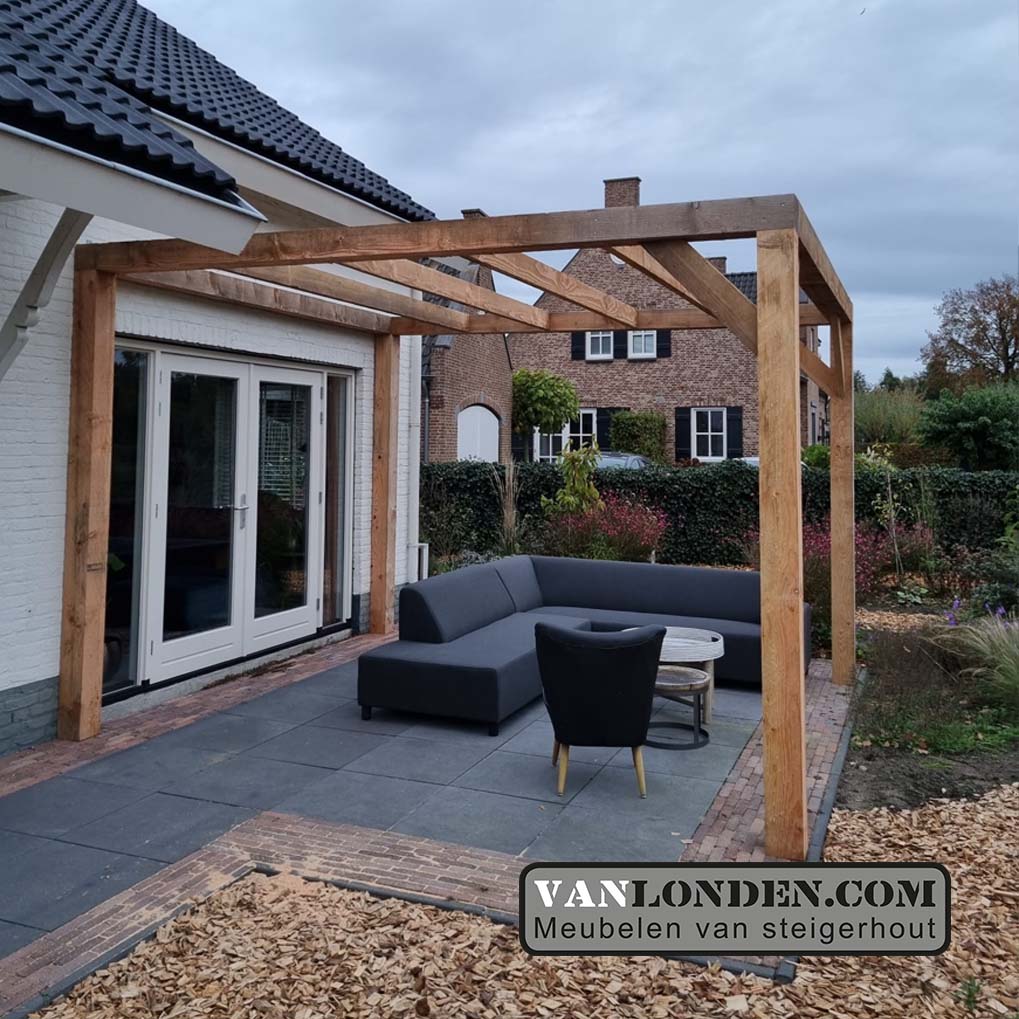 Steigerhout pergola Valesca