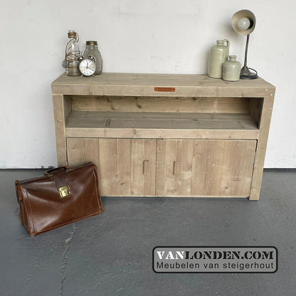 Steigerhouten TV-meubel Anton