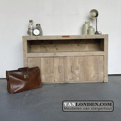 Steigerhouten TV-meubel Anton
