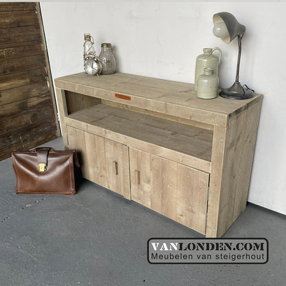 Steigerhouten TV-meubel Anton