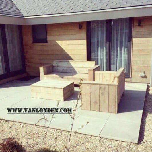 Steigerhouten bank Tini