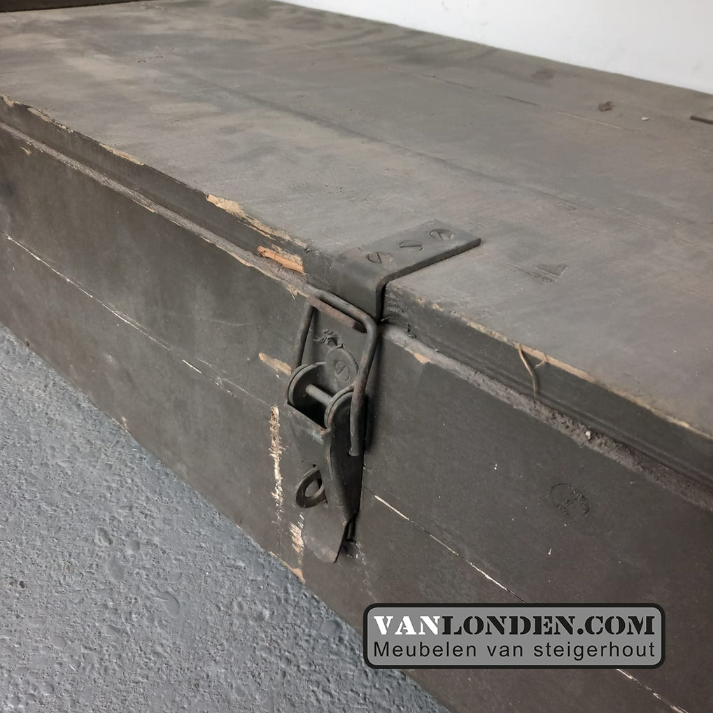 Steigerhouten legerbed Henry
