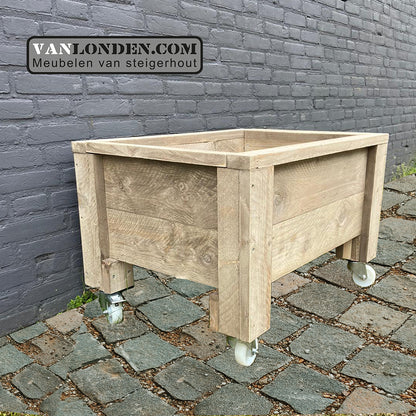 Steigerhouten bloembak / plantenbak Ward