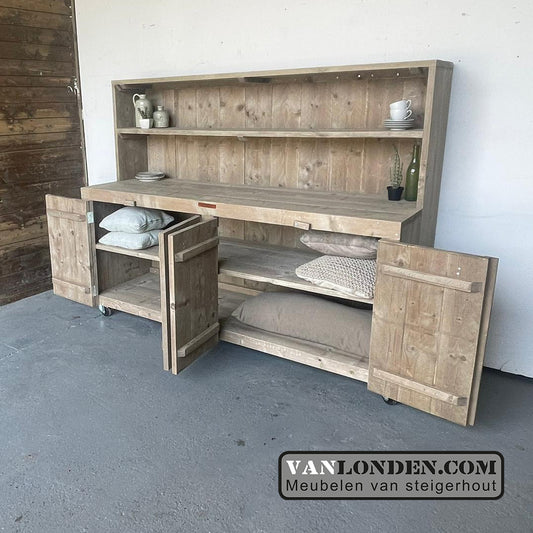 Steigerhouten buffetkast Hannie