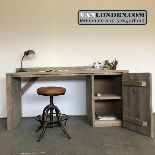 Steigerhouten bureau Binck