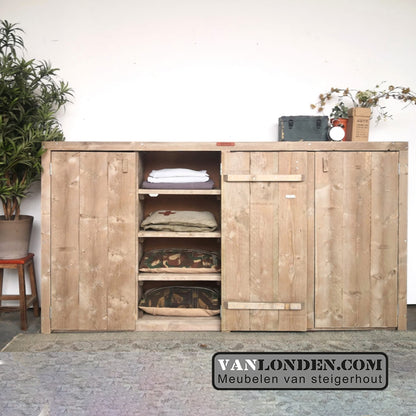 Steigerhouten dressoir Midas