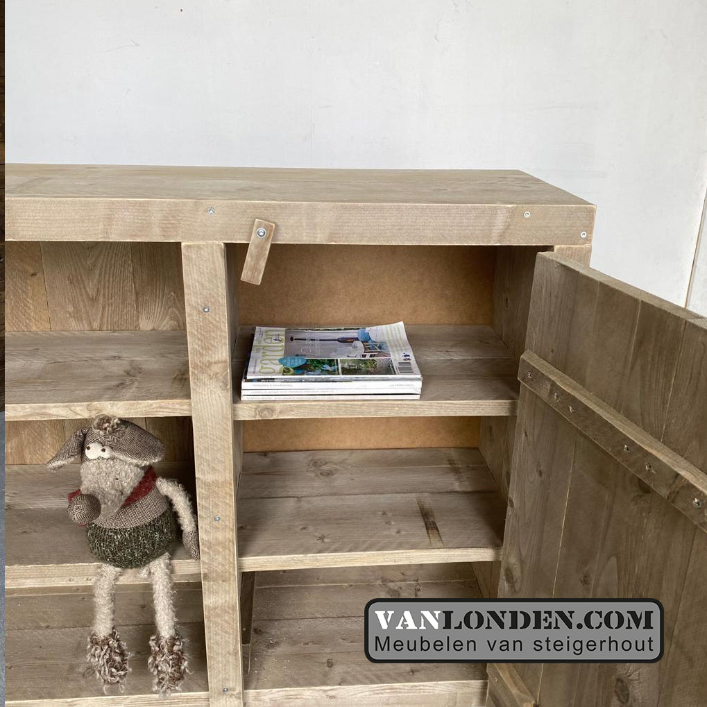 Steigerhouten dressoir Nala
