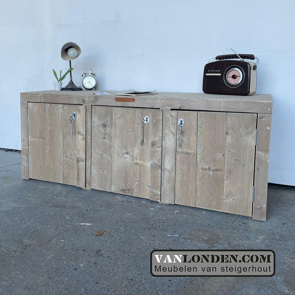 Steigerhouten dressoir Nilu