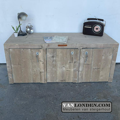 Steigerhouten dressoir Nilu