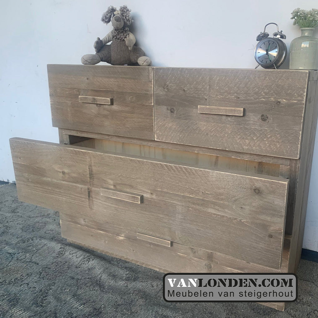 Steigerhouten dressoirkast Diny