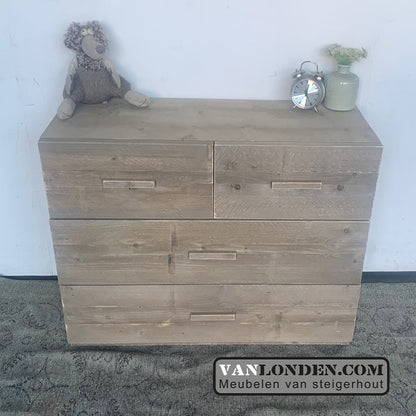Steigerhouten dressoirkast Diny