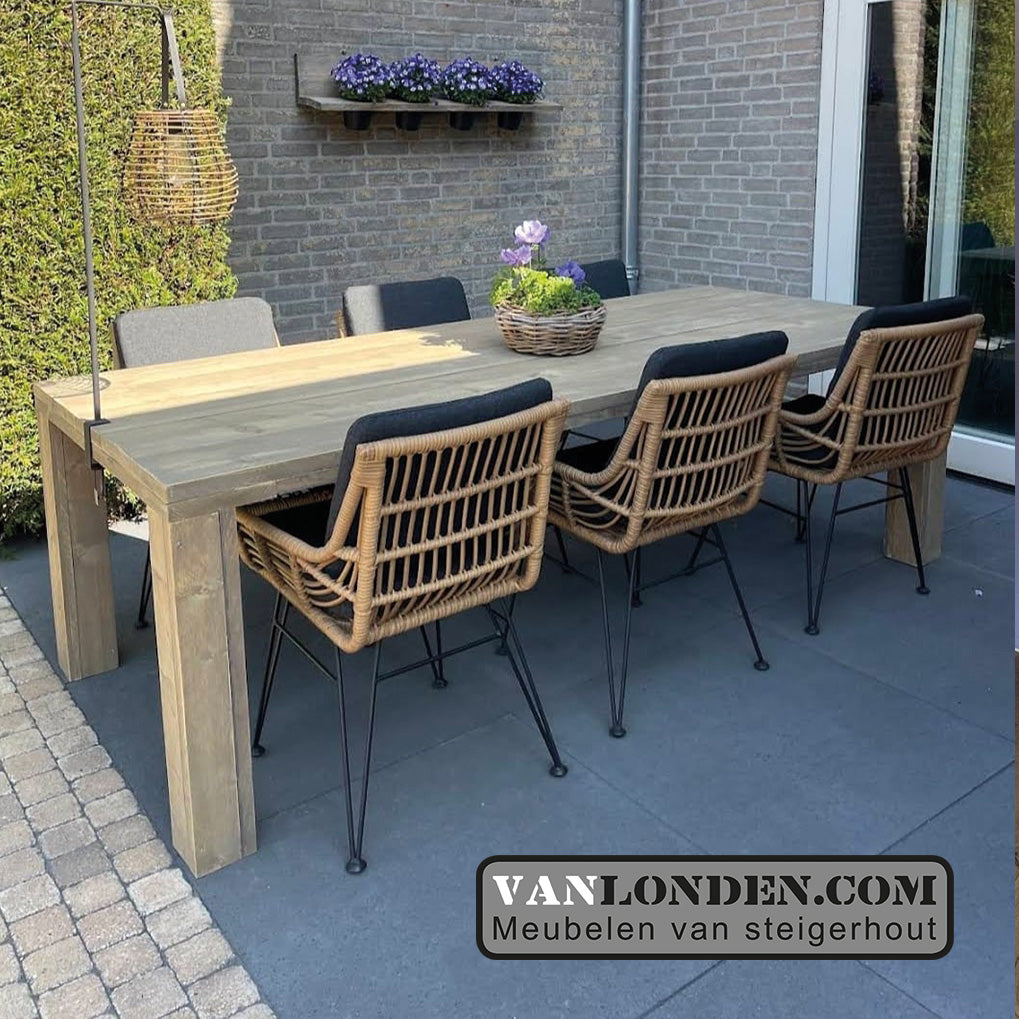 Steigerhouten eettafel Jack