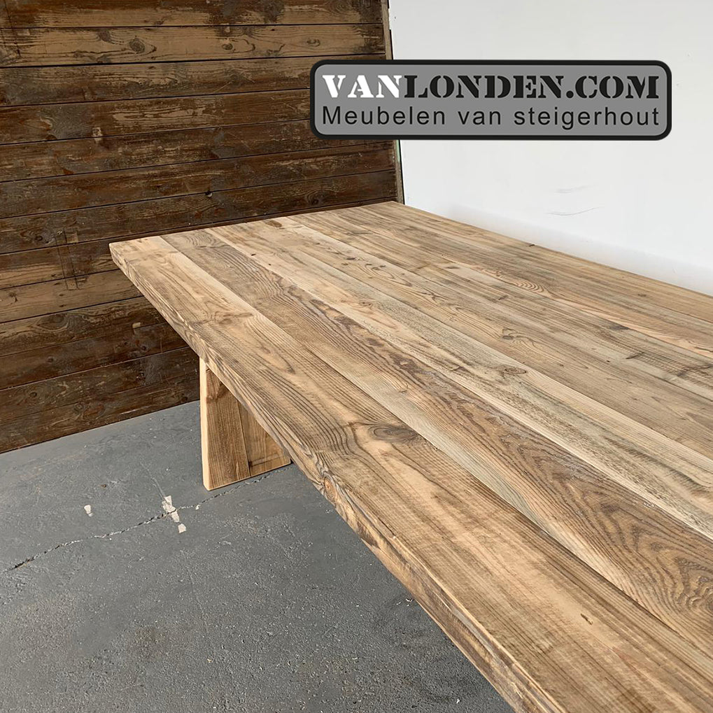 Steigerhouten eettafel Jitske