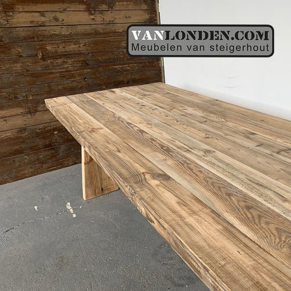Steigerhouten eettafel Jitske