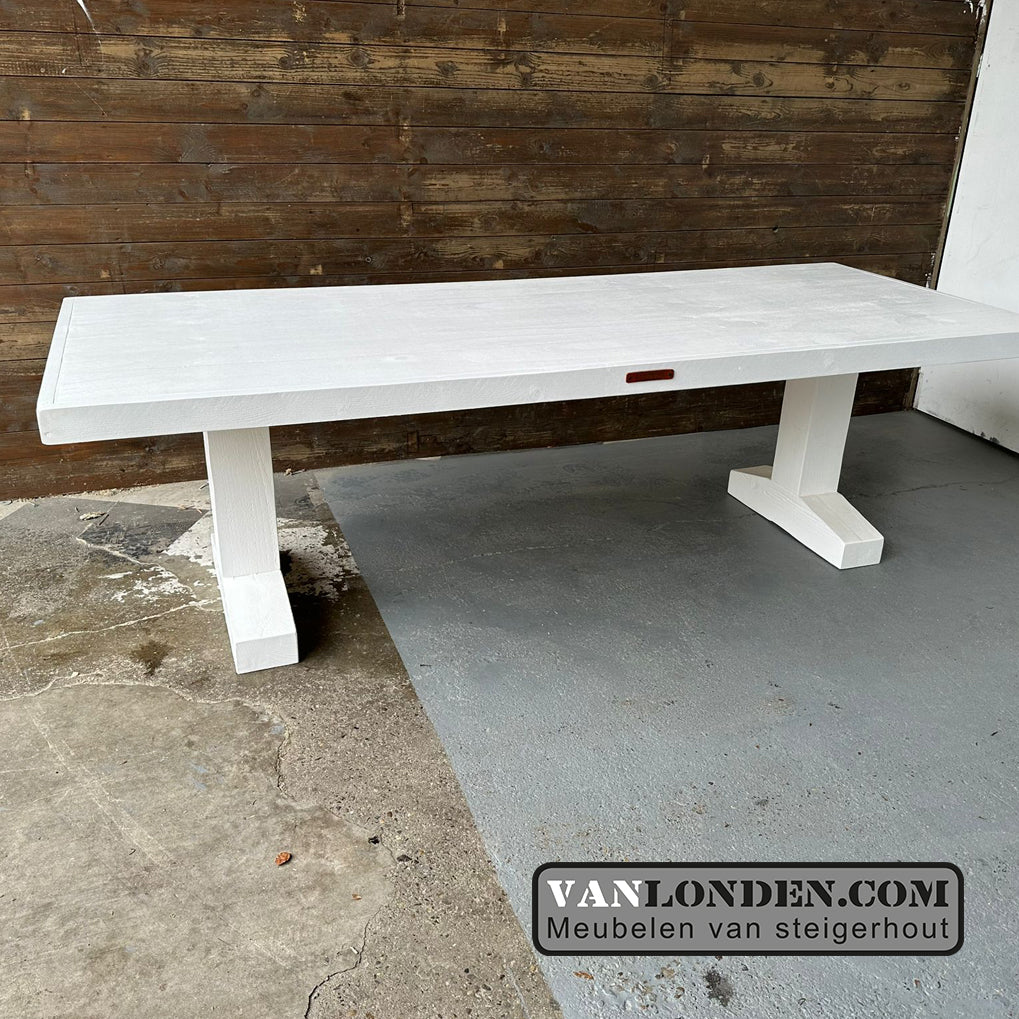 Steigerhouten eettafel Jitte