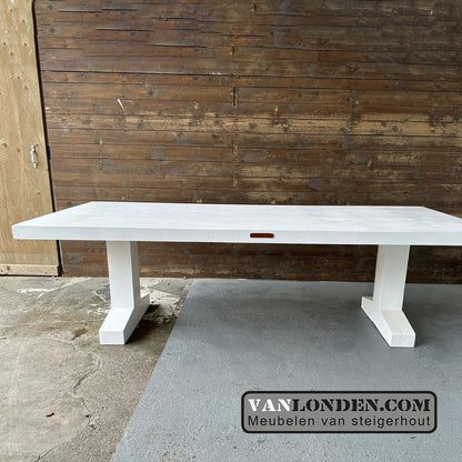 Steigerhouten eettafel Jitte