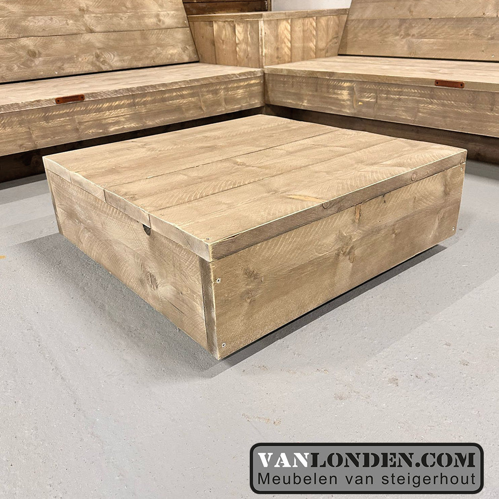 Steigerhouten tuinset Aaron
