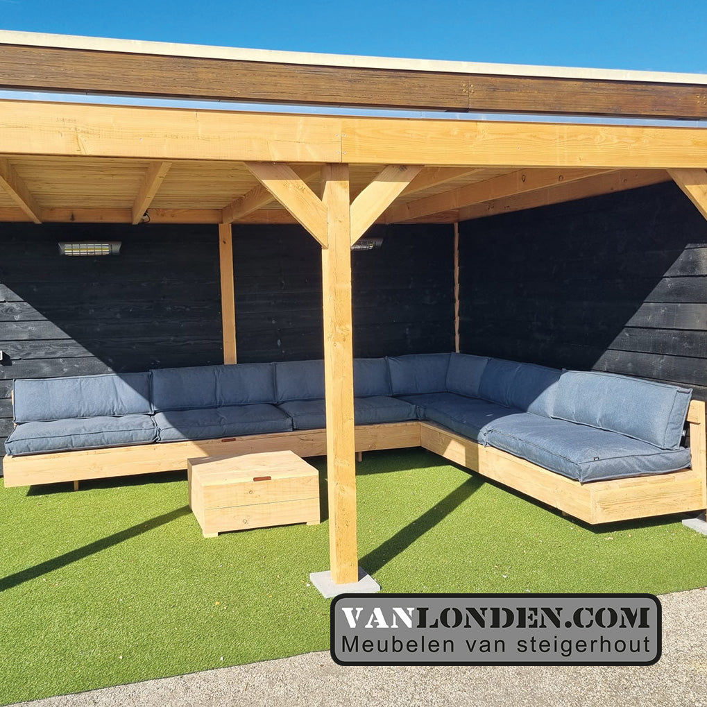 Pallet hoekbank Gina