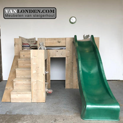 Steigerhouten hoogslaper Jelle