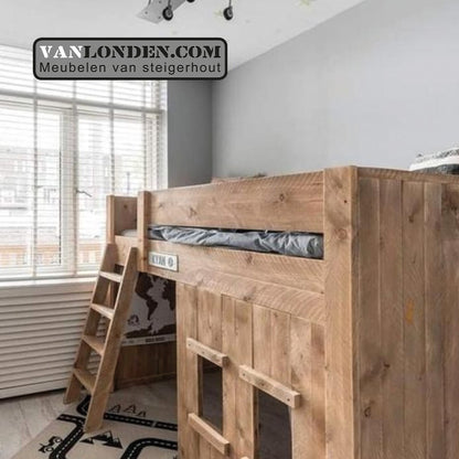 Steigerhouten hoogslaper Jorg